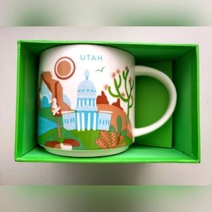 BNWT Starbucks Where Are You Utah Mug